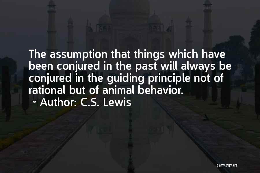 Guiding Principles Quotes By C.S. Lewis