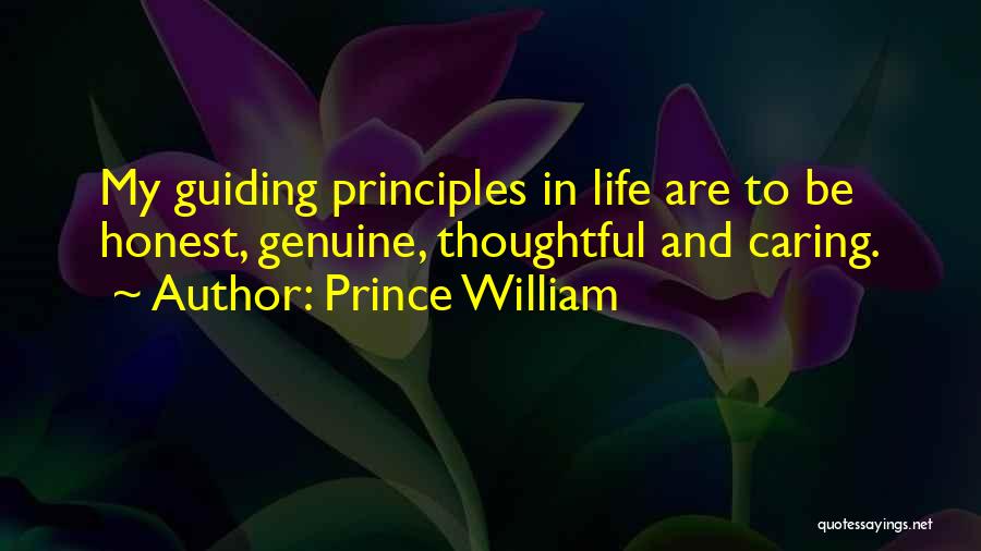 Guiding Principles Quotes By Prince William