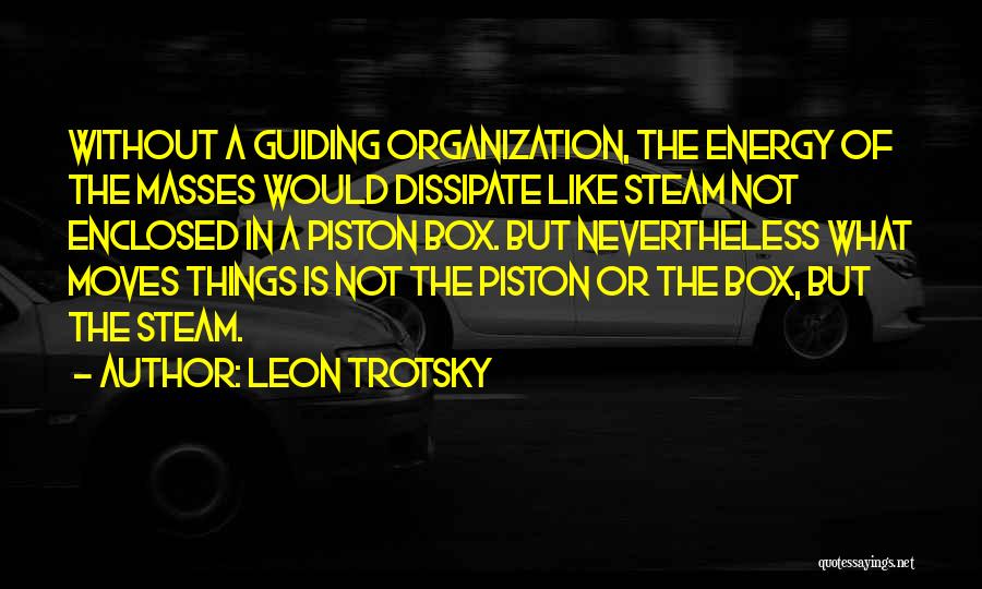 Guiding Someone Quotes By Leon Trotsky