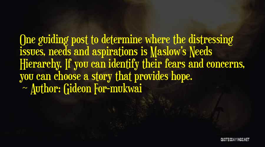 Guiding You Quotes By Gideon For-mukwai