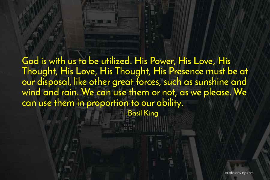 Guiding Your Son Quotes By Basil King