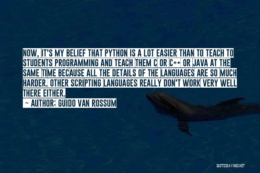 Guido Van Rossum Quotes 415524