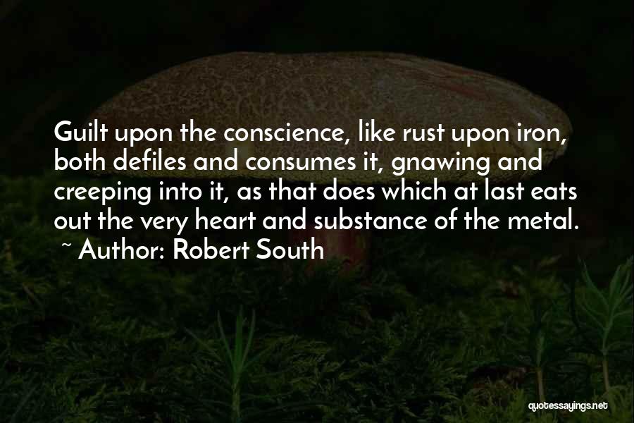 Guilt And Conscience Quotes By Robert South