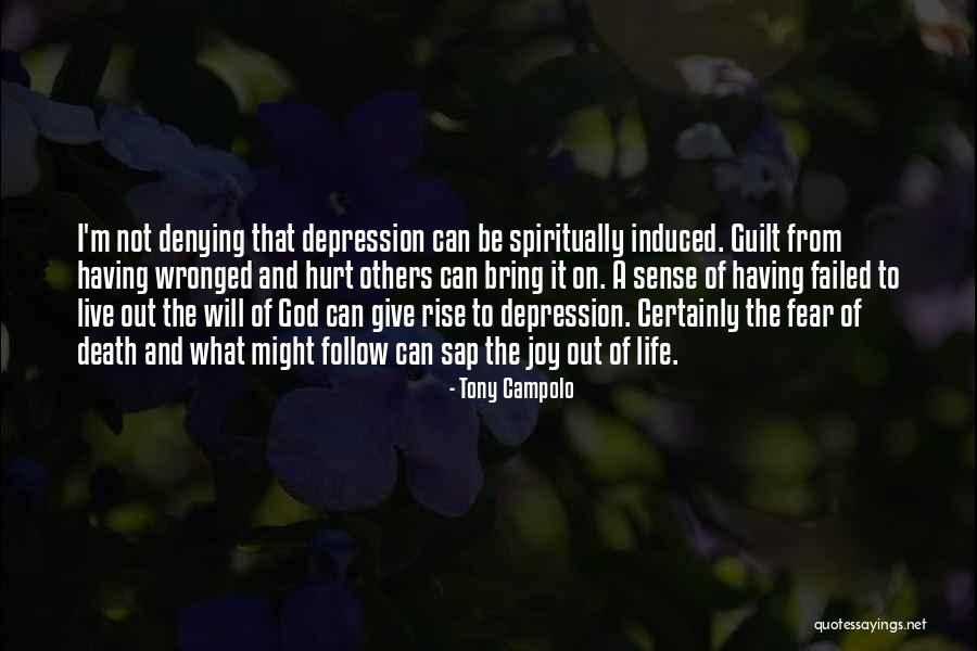 Guilt And Death Quotes By Tony Campolo Guilt And Death Quotes By Tony Campolo