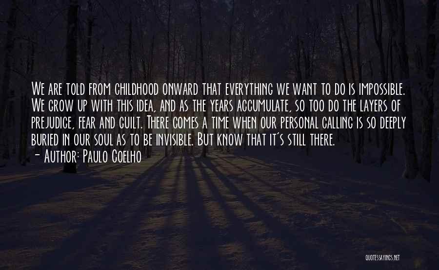 Guilt And Fear Quotes By Paulo Coelho