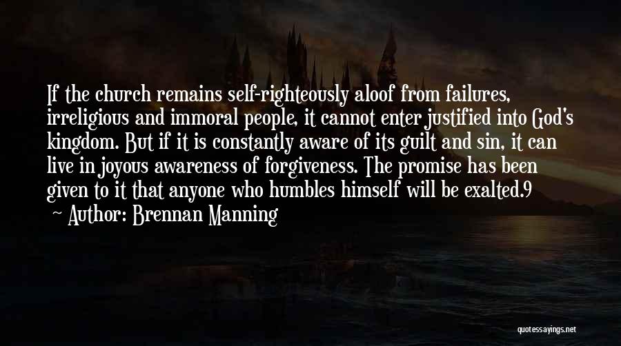 Guilt And Forgiveness Quotes By Brennan Manning