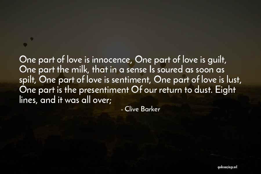 Guilt And Innocence Quotes By Clive Barker Guilt And Innocence Quotes By Clive Barker