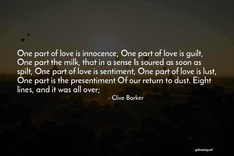 Guilt And Innocence Quotes By Clive Barker