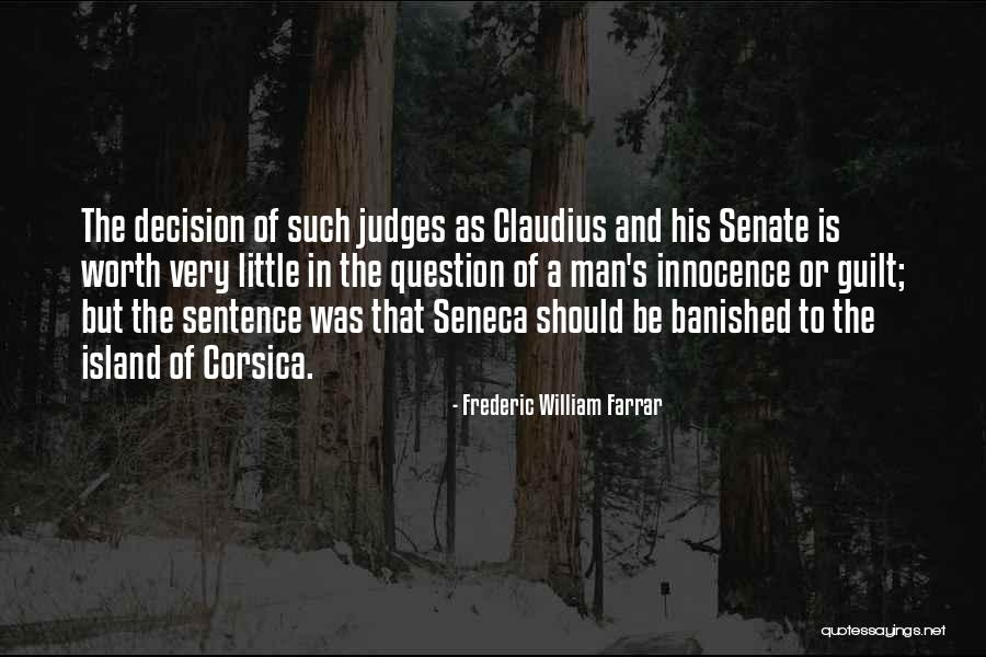 Guilt And Innocence Quotes By Frederic William Farrar Guilt And Innocence Quotes By Frederic William Farrar