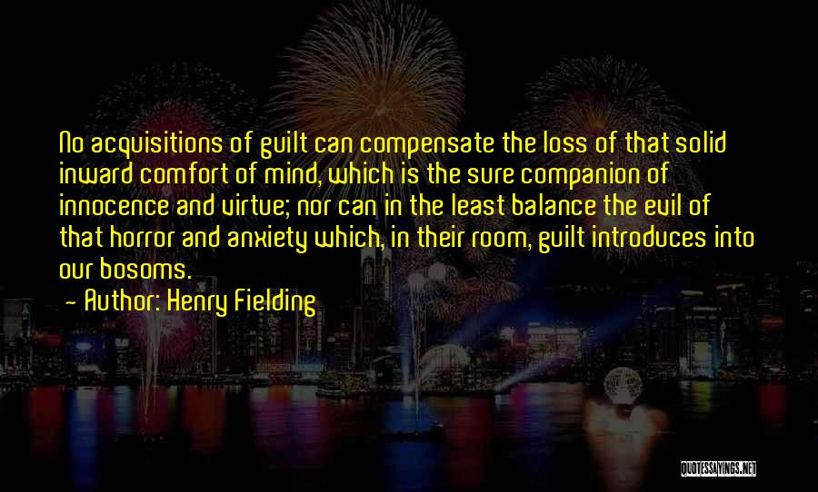 Guilt And Innocence Quotes By Henry Fielding