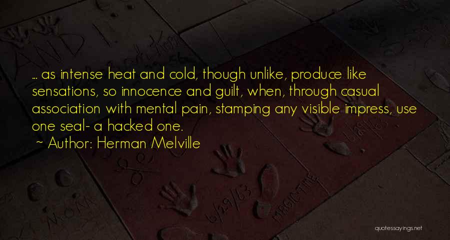 Guilt And Innocence Quotes By Herman Melville