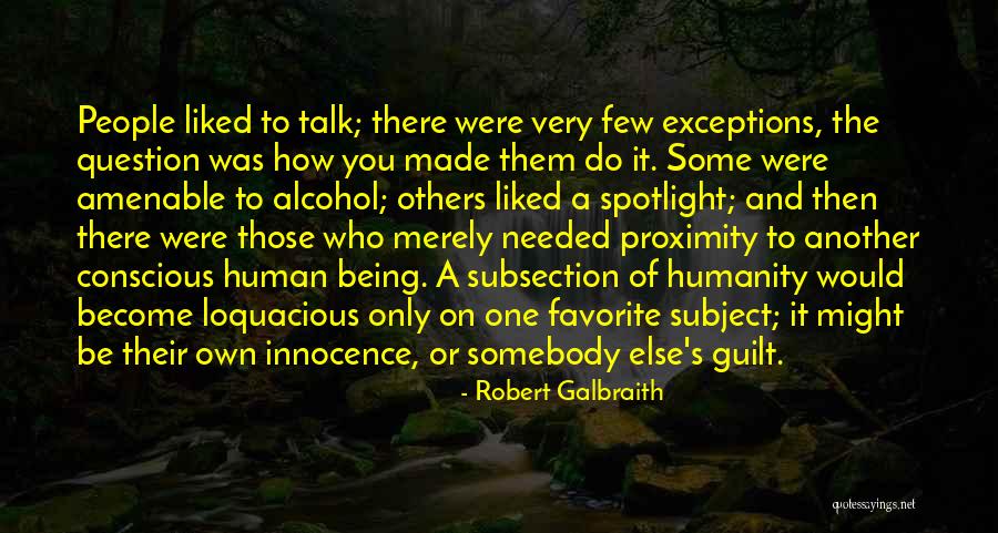 Guilt And Innocence Quotes By Robert Galbraith