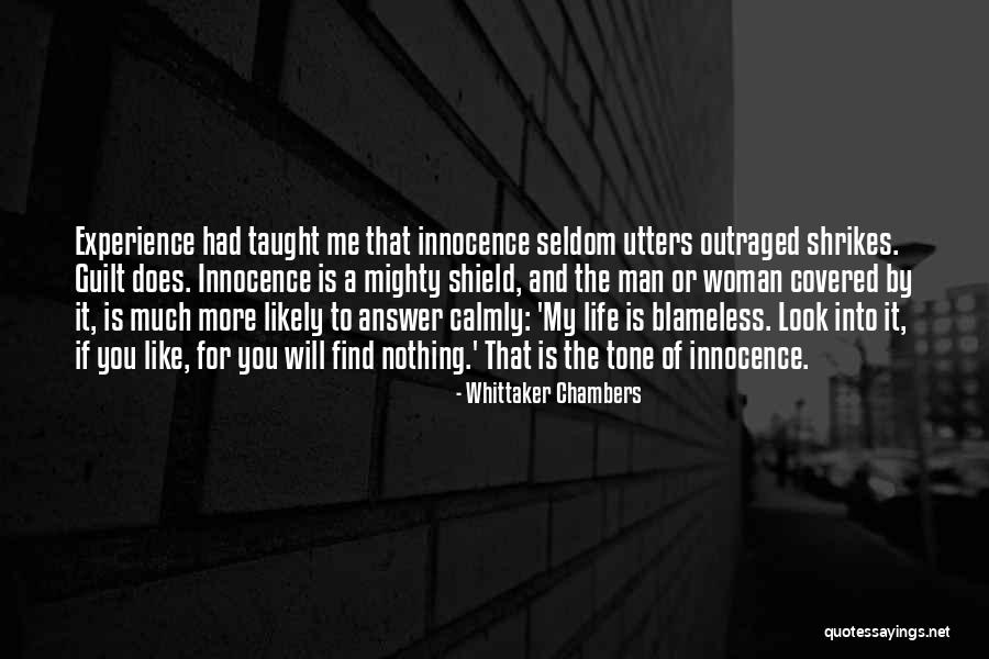 Guilt And Innocence Quotes By Whittaker Chambers