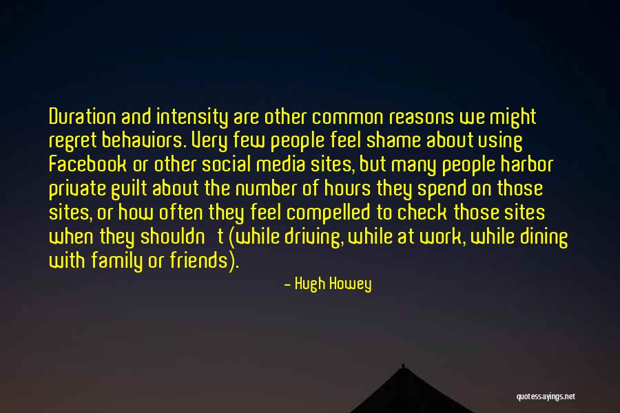 Guilt And Regret Quotes By Hugh Howey Guilt And Regret Quotes By Hugh Howey