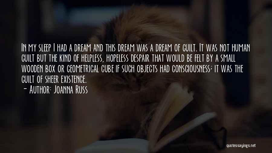 Guilt And Sleep Quotes By Joanna Russ