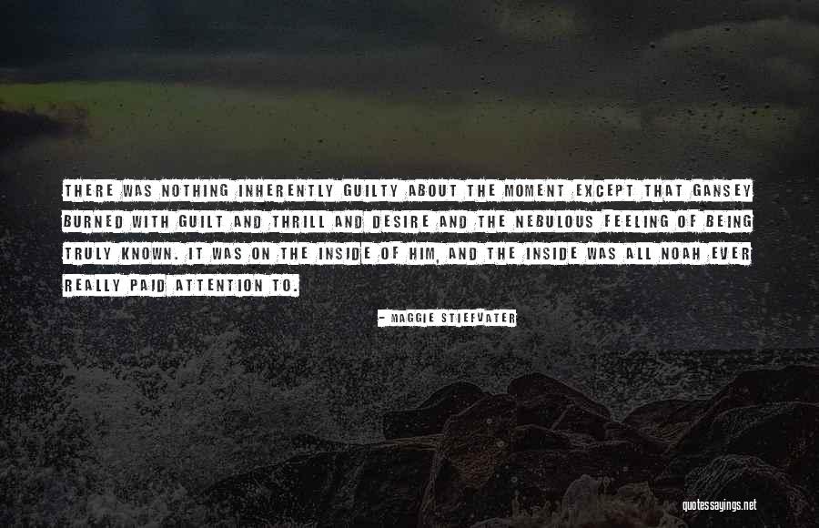 Guilt Feeling Quotes By Maggie Stiefvater Guilt Feeling Quotes By Maggie Stiefvater