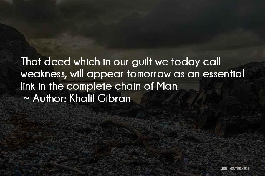 Guilt Quotes By Khalil Gibran