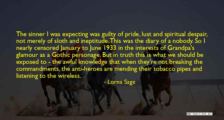 Guilty As Sin Quotes By Lorna Sage