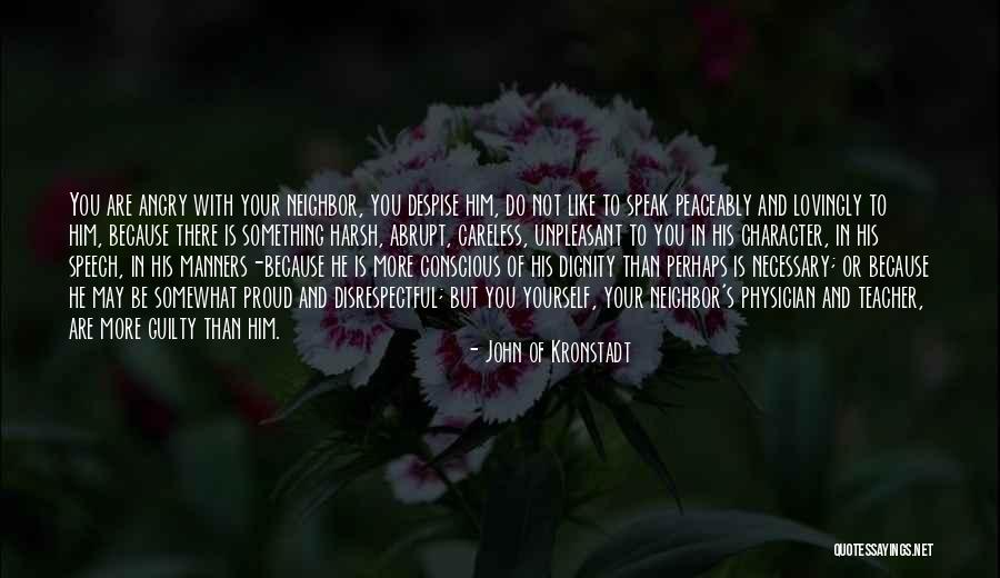 Guilty Conscious Quotes By John Of Kronstadt