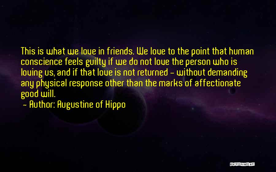 Guilty Friends Quotes By Augustine Of Hippo