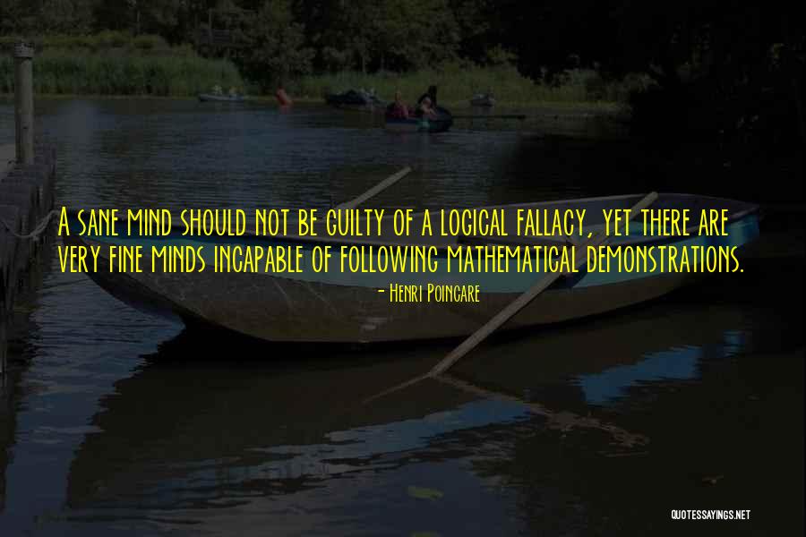 Guilty Mind Quotes By Henri Poincare Guilty Mind Quotes By Henri Poincare
