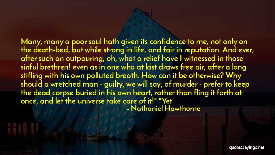 Guilty Of Murder Quotes By Nathaniel Hawthorne Guilty Of Murder Quotes By Nathaniel Hawthorne
