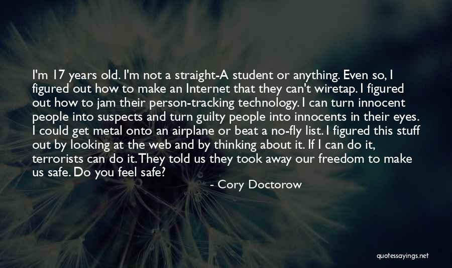 Guilty Person Quotes By Cory Doctorow Guilty Person Quotes By Cory Doctorow
