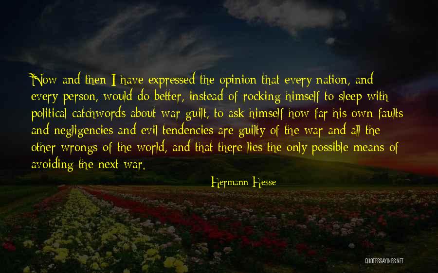 Guilty Person Quotes By Hermann Hesse Guilty Person Quotes By Hermann Hesse