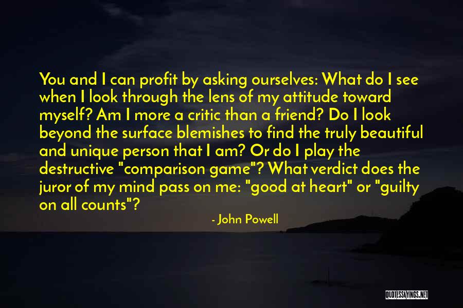 Guilty Person Quotes By John Powell