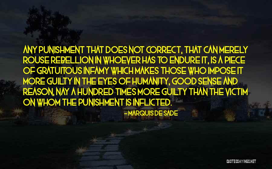Guilty Sense Quotes By Marquis De Sade Guilty Sense Quotes By Marquis De Sade