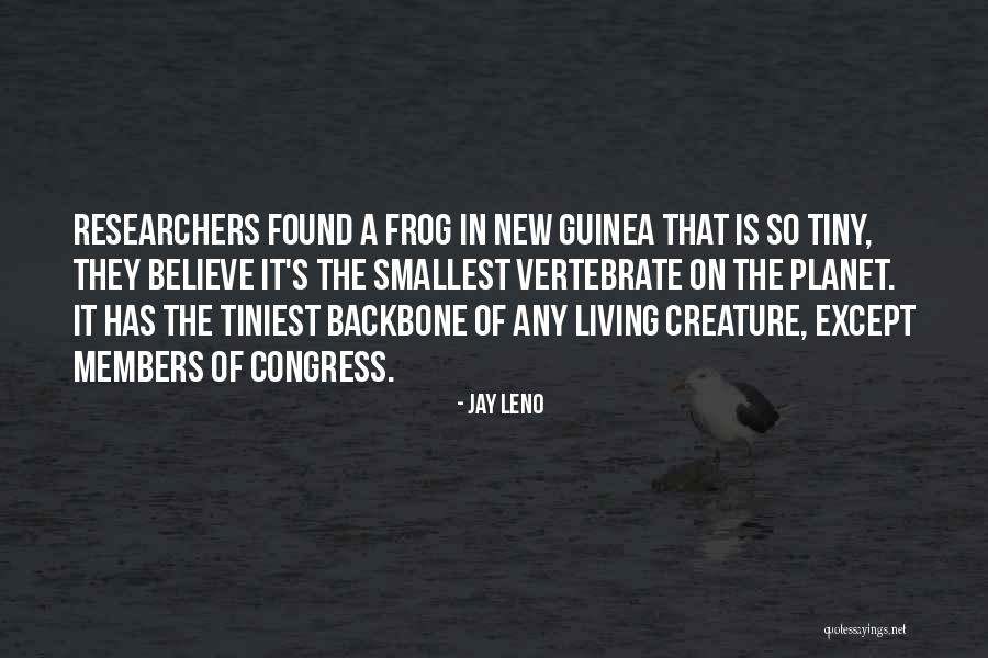 Guinea Quotes By Jay Leno