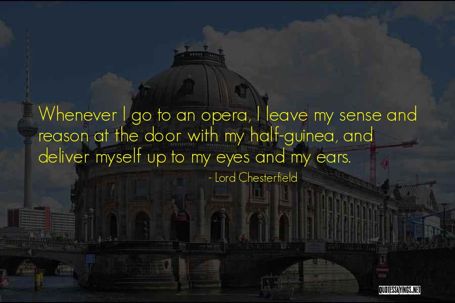 Guinea Quotes By Lord Chesterfield