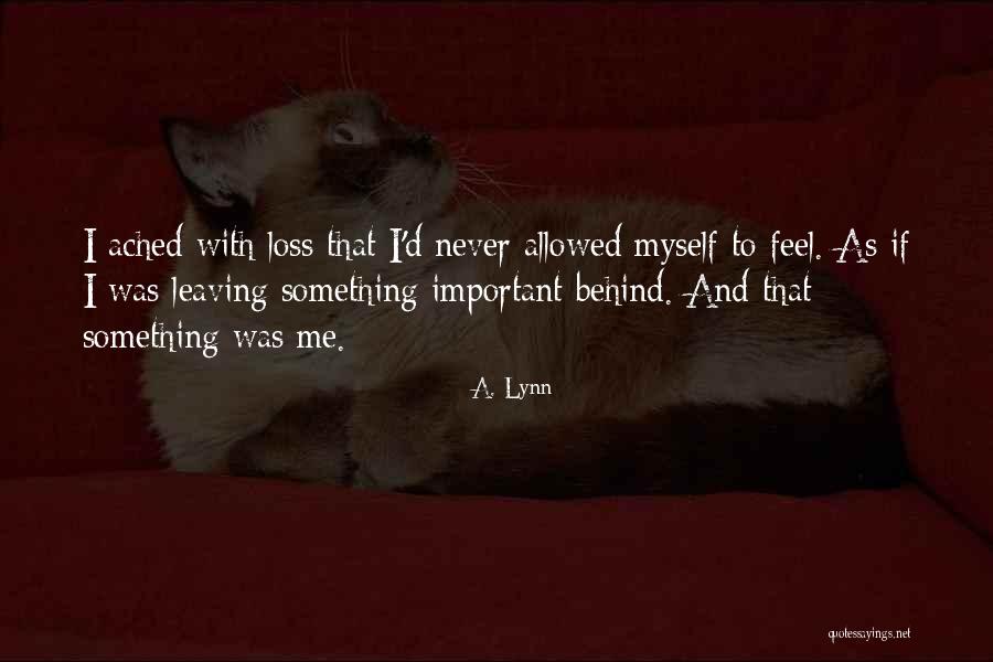 Guinzaglio Per Gatti Quotes By A. Lynn Guinzaglio Per Gatti Quotes By A. Lynn