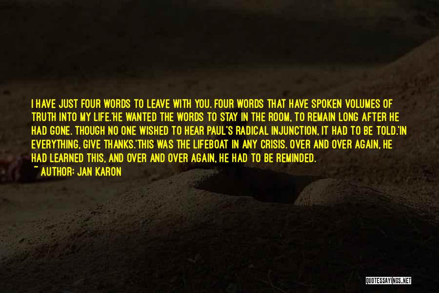 Guirgis Quotes By Jan Karon