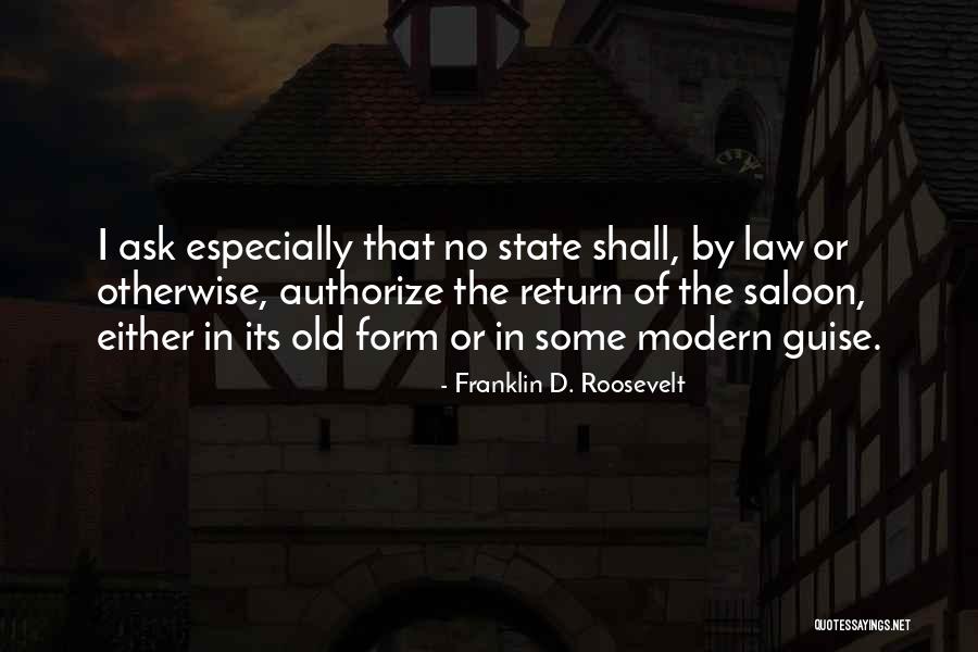 Guise Quotes By Franklin D. Roosevelt Guise Quotes By Franklin D. Roosevelt