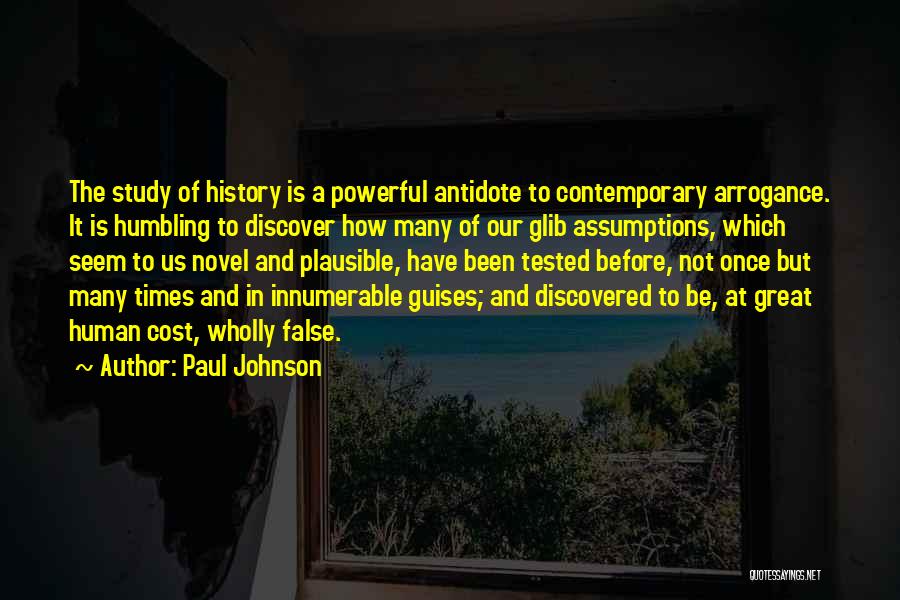 Guises Quotes By Paul Johnson