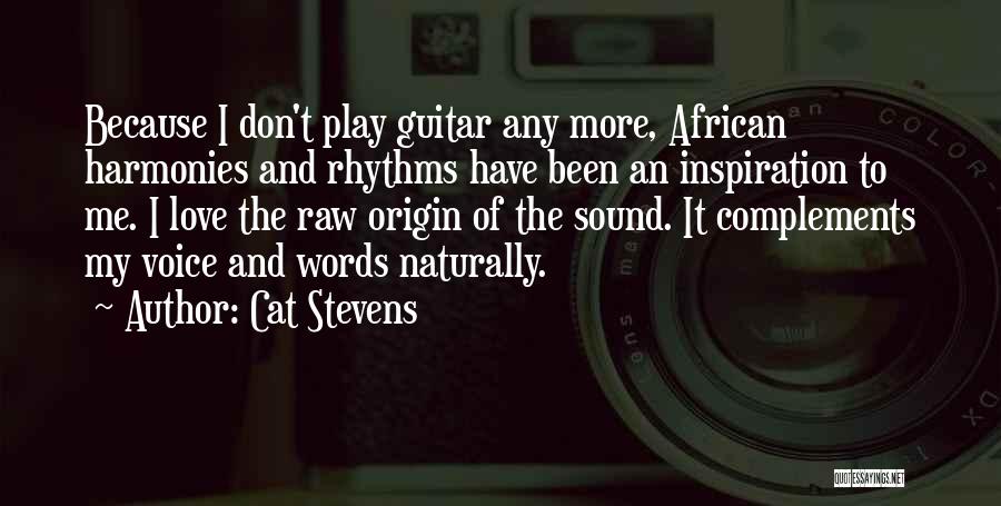 Guitar And Love Quotes By Cat Stevens