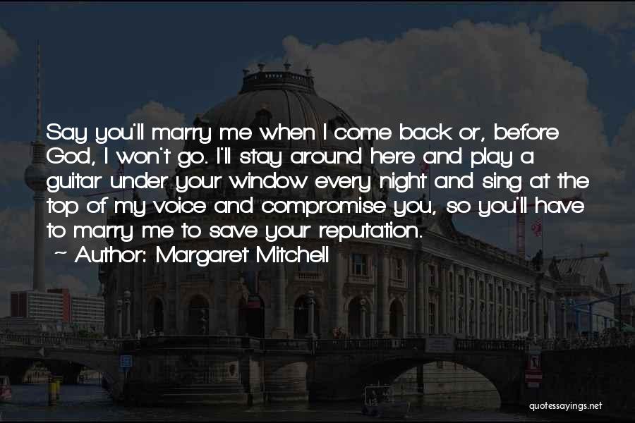 Guitar And Love Quotes By Margaret Mitchell