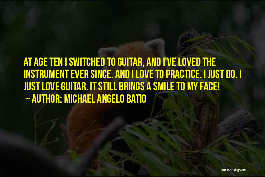 Guitar And Love Quotes By Michael Angelo Batio