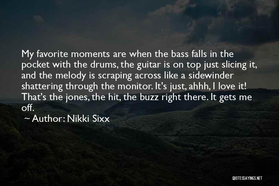 Guitar And Love Quotes By Nikki Sixx