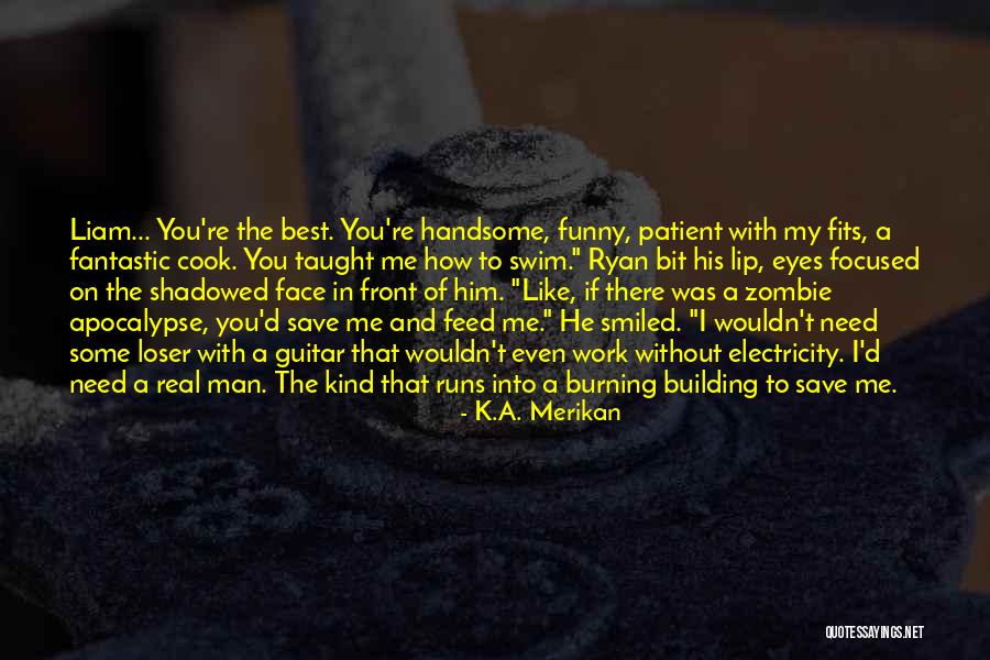 Guitar Man Quotes By K.A. Merikan