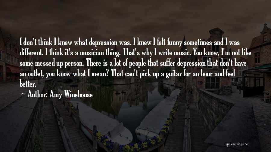 Guitar Pick Quotes By Amy Winehouse