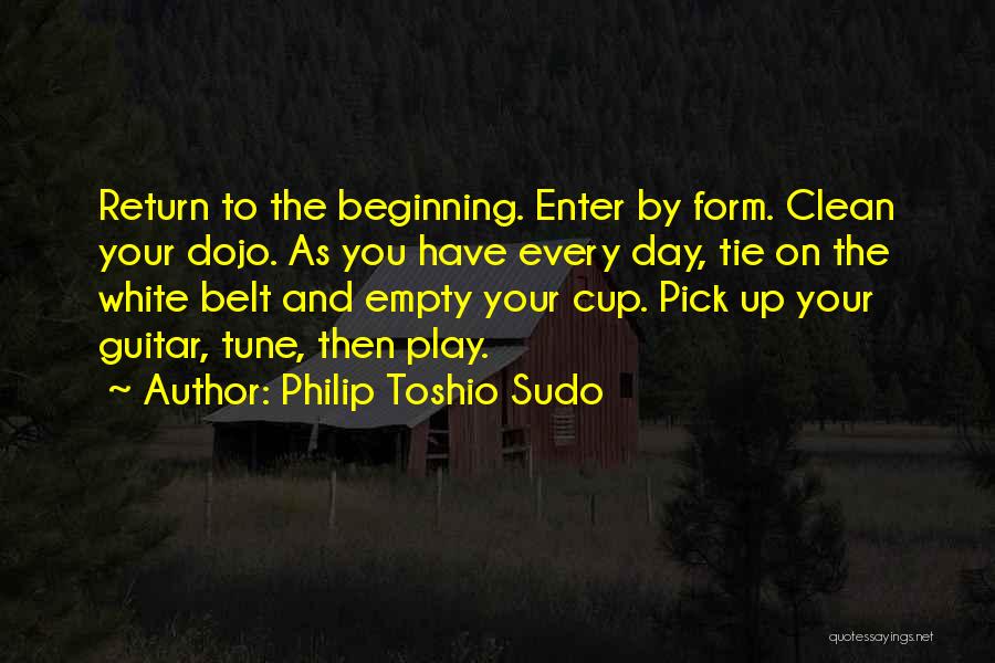 Guitar Pick Quotes By Philip Toshio Sudo