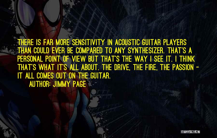Guitar Players Quotes By Jimmy Page