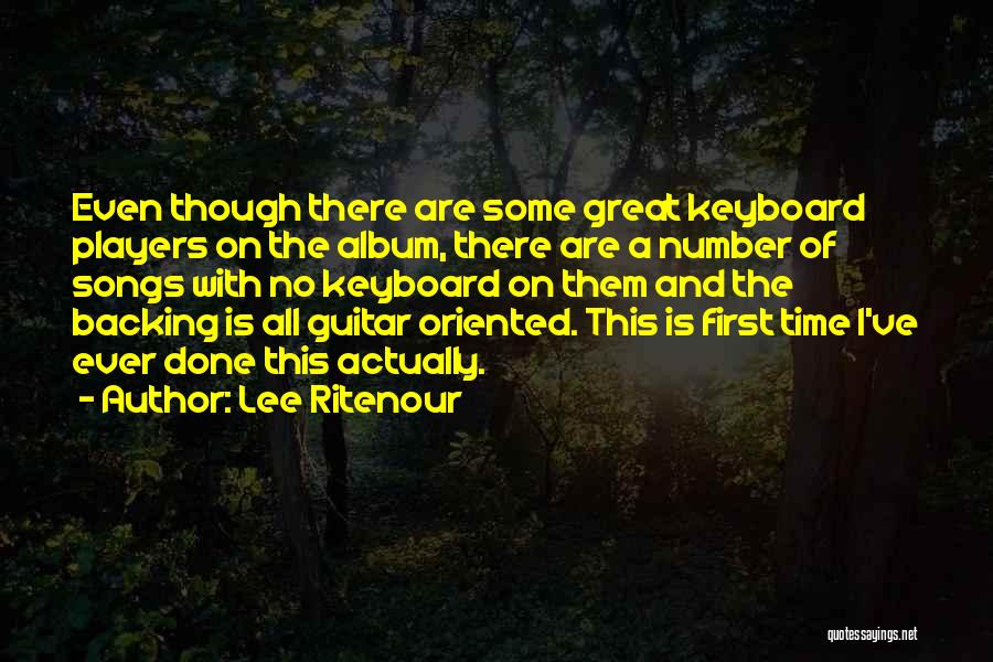 Guitar Players Quotes By Lee Ritenour