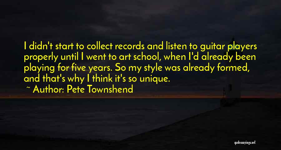 Guitar Players Quotes By Pete Townshend