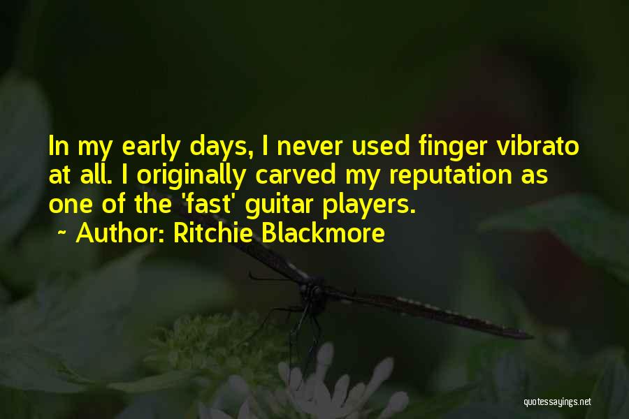Guitar Players Quotes By Ritchie Blackmore