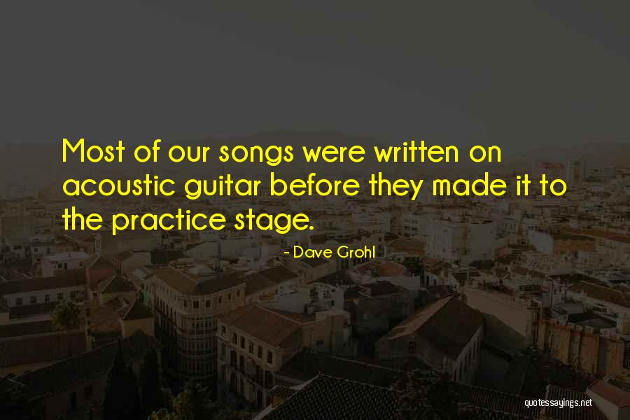Guitar Practice Quotes By Dave Grohl Guitar Practice Quotes By Dave Grohl