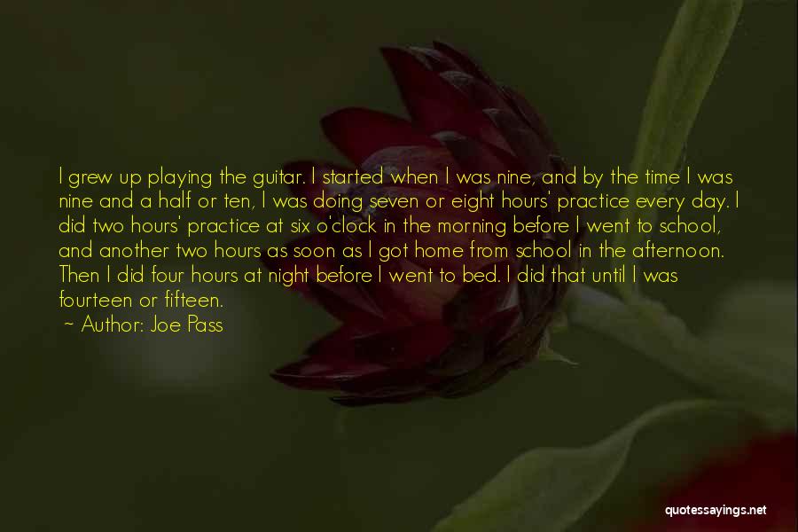Guitar Practice Quotes By Joe Pass