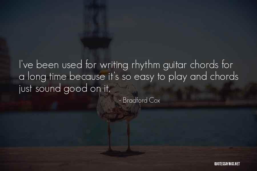 Guitar Rhythm Quotes By Bradford Cox Guitar Rhythm Quotes By Bradford Cox